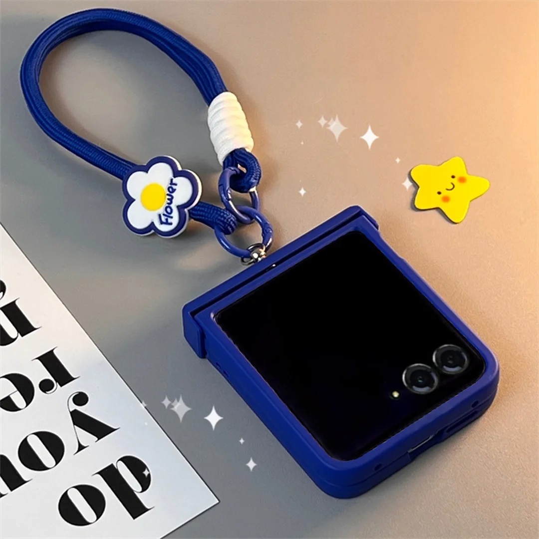 Motorola Tablet Accessories - Bloemen Handband Scharnier Telefoonhoesje voor Samsung
