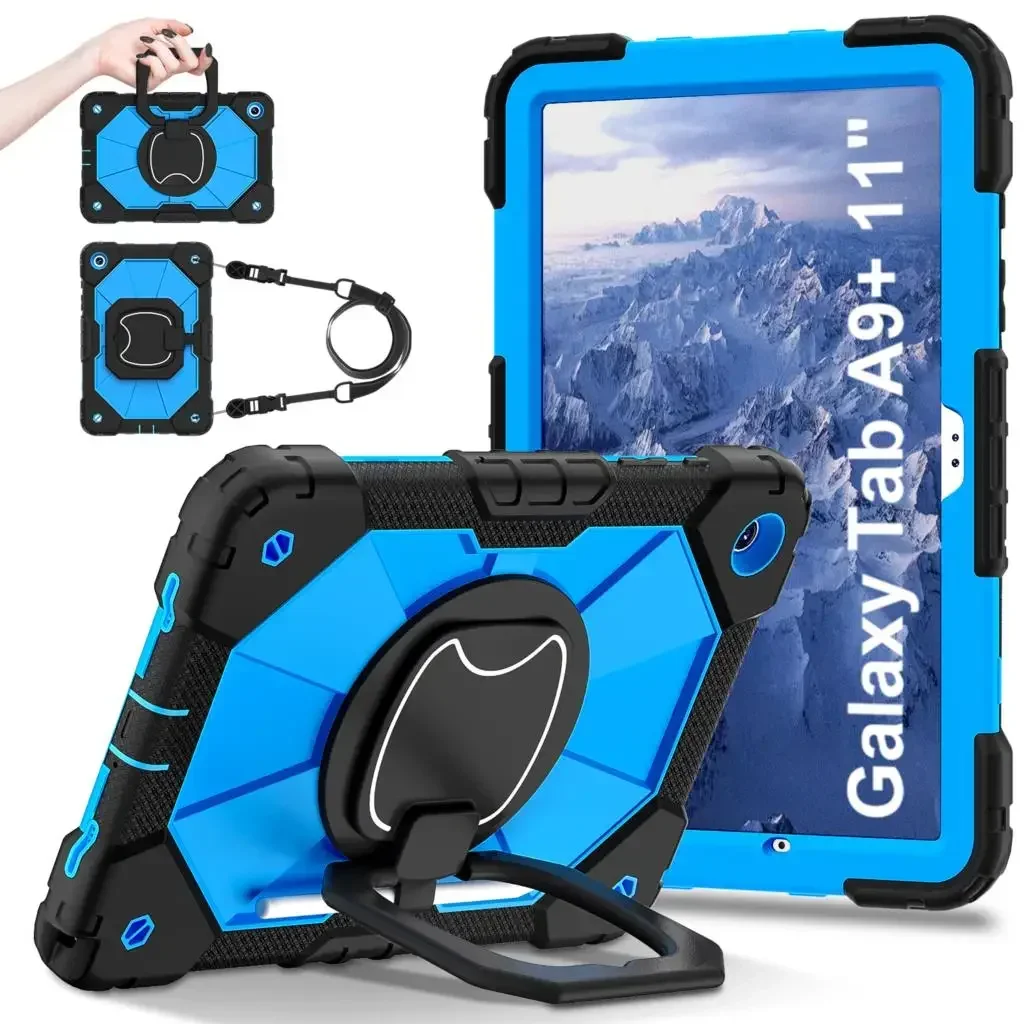 Samsung Tablet A9 Accessories - Schokbestendig Case Voor Samsung Galaxy Tab