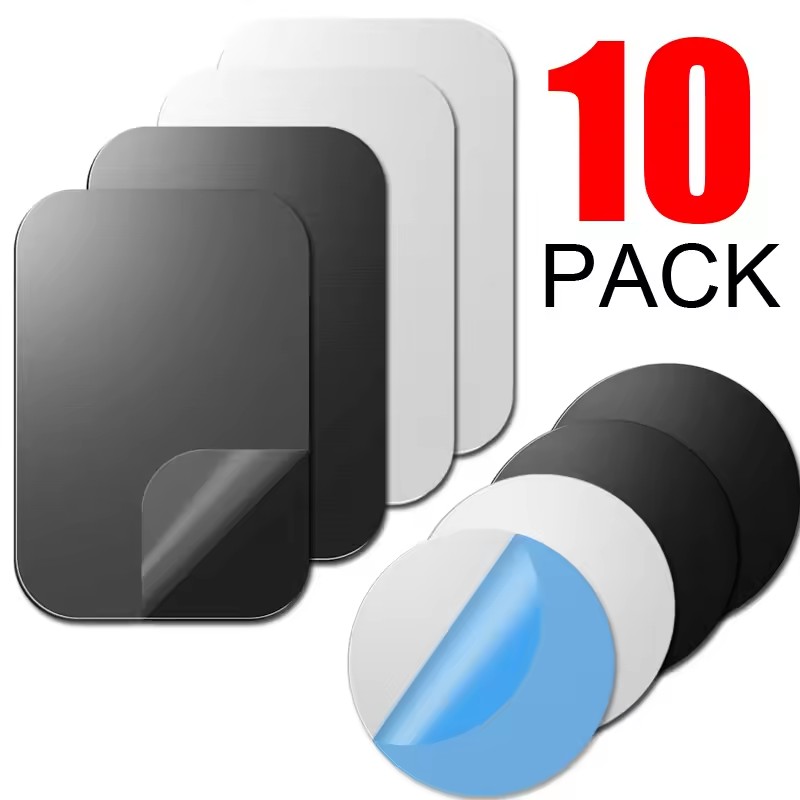 Essential Tablet Accessories - Metal plaatje voor magnetische auto telefoonhouder,