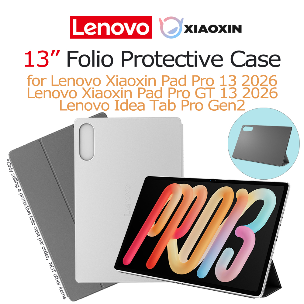 Cidea Tablet Accessories - Nieuwe Lenovo 13'' beschermende foliohoes 2026