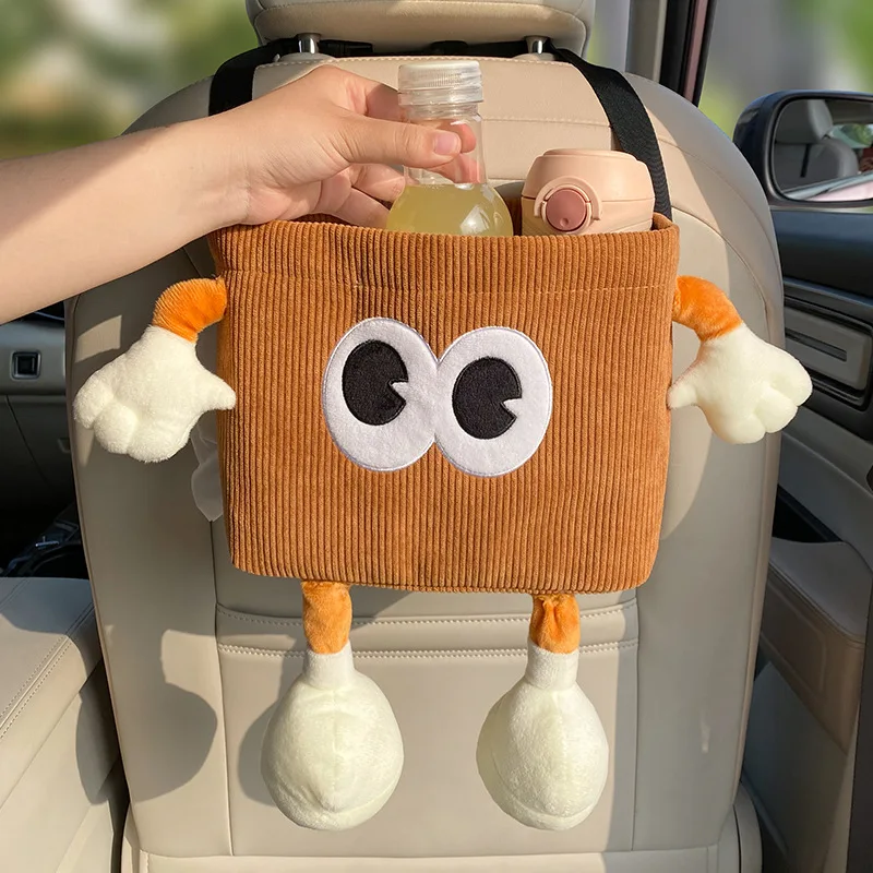 Tablet Car Accessories - Auto Prullenbak Bin Cartoon Oog Paraplu