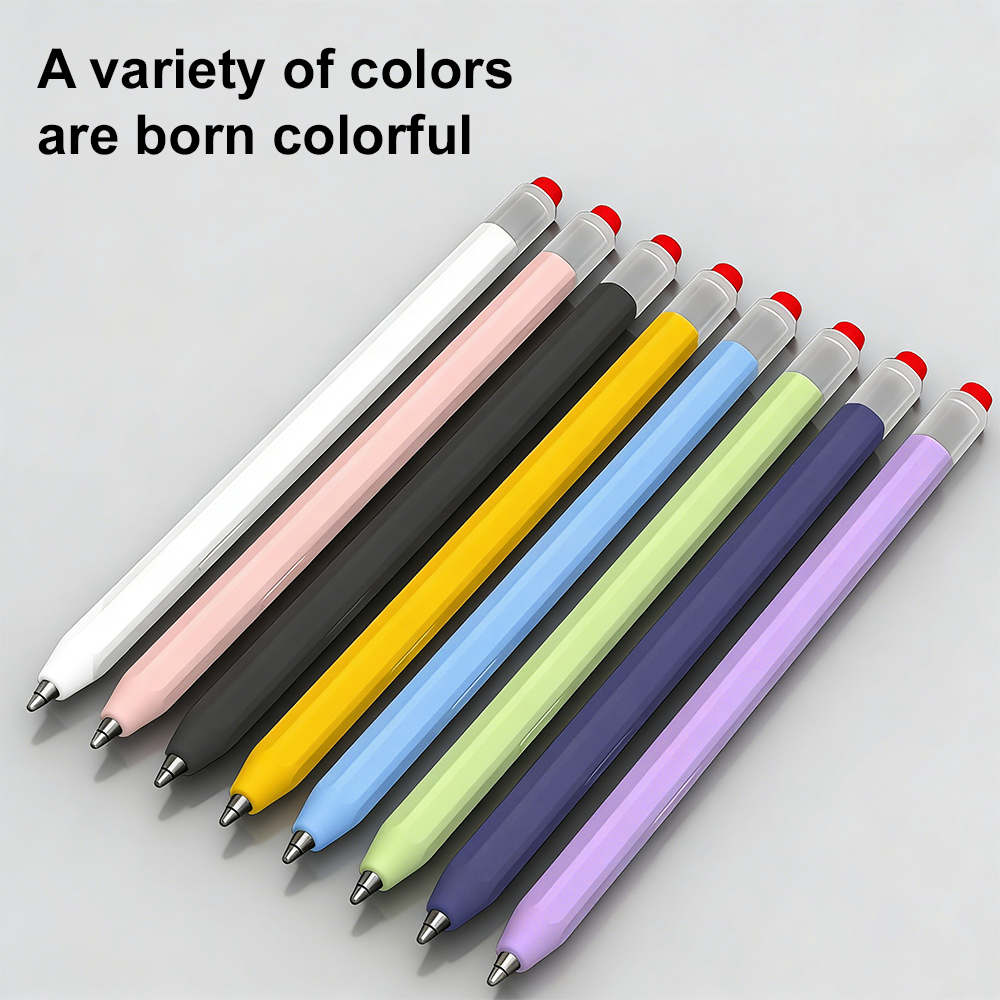 Tablet Accessories Case - Zachte siliconen schokbestendige penhouder voor Samsung