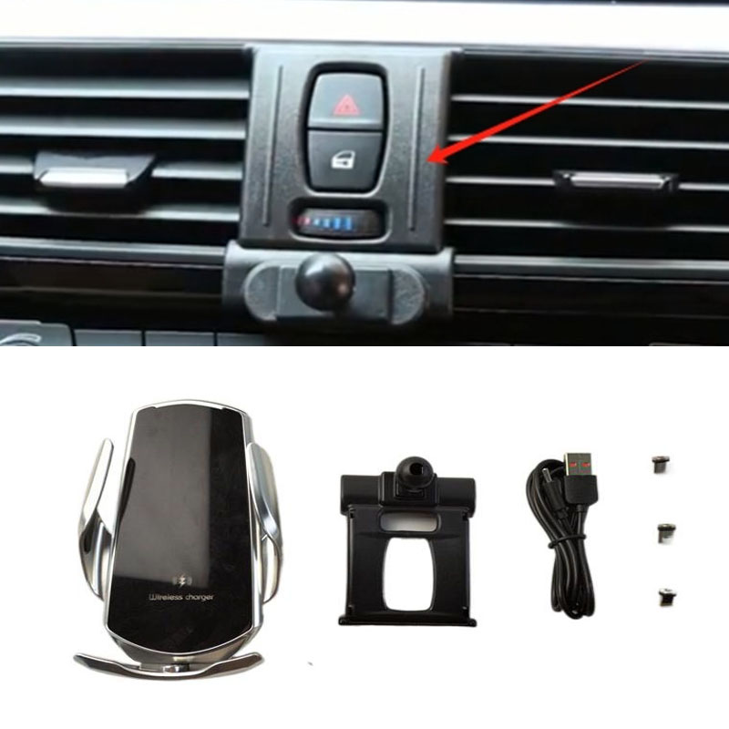 Bmw Accessories Tablet Holder - 15W Snel Opladen Draadloze Oplader Auto
