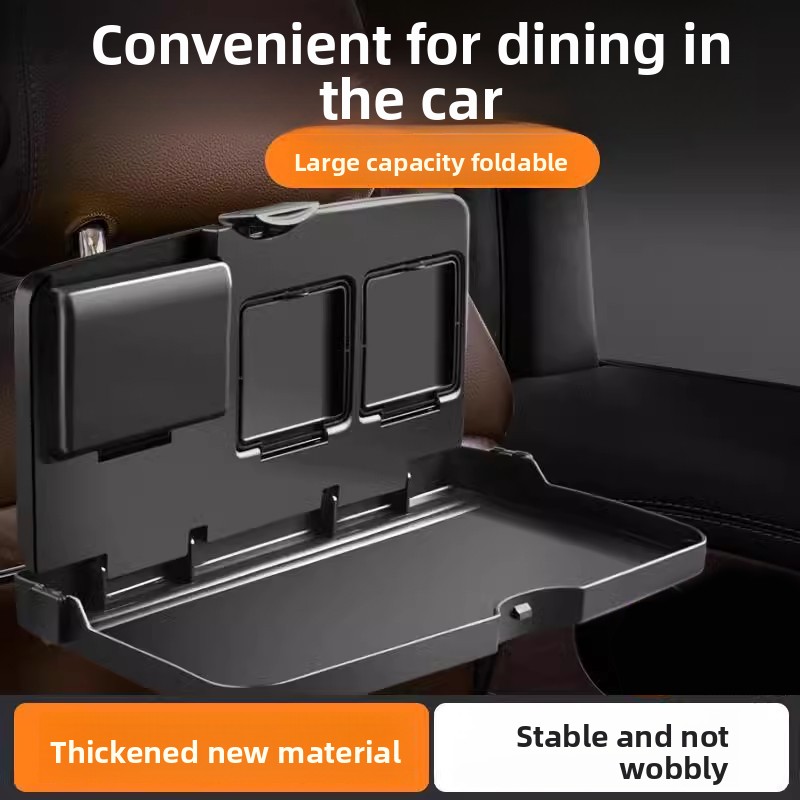 Tablet Car Accessories - Opvouwbare eettafel voor de achterbank van