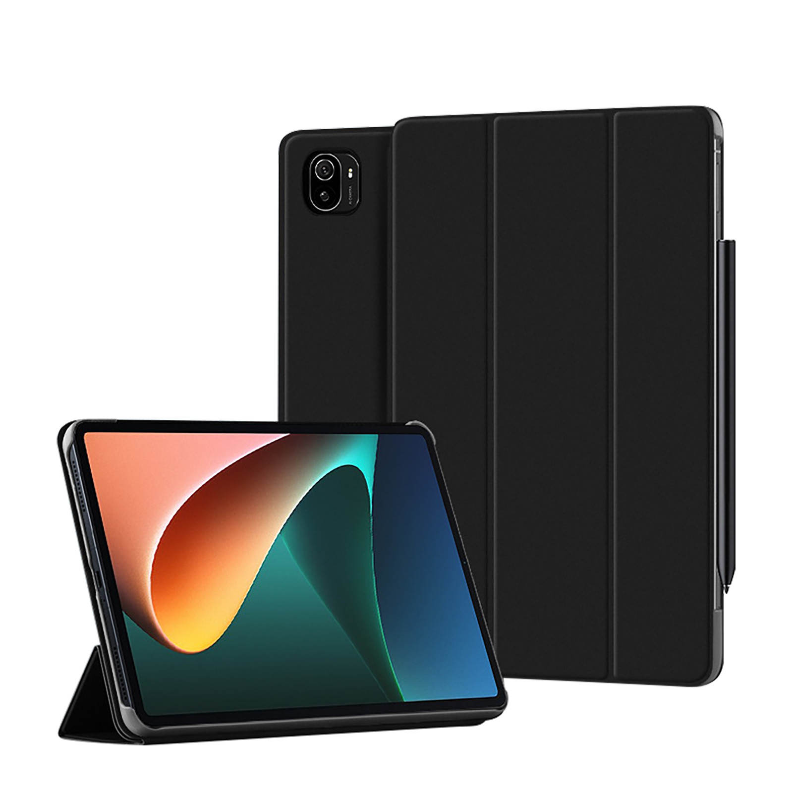 Best Tablet Accessories - Opvouwbare hoes met standaard, schokbestendige beschermhoes,