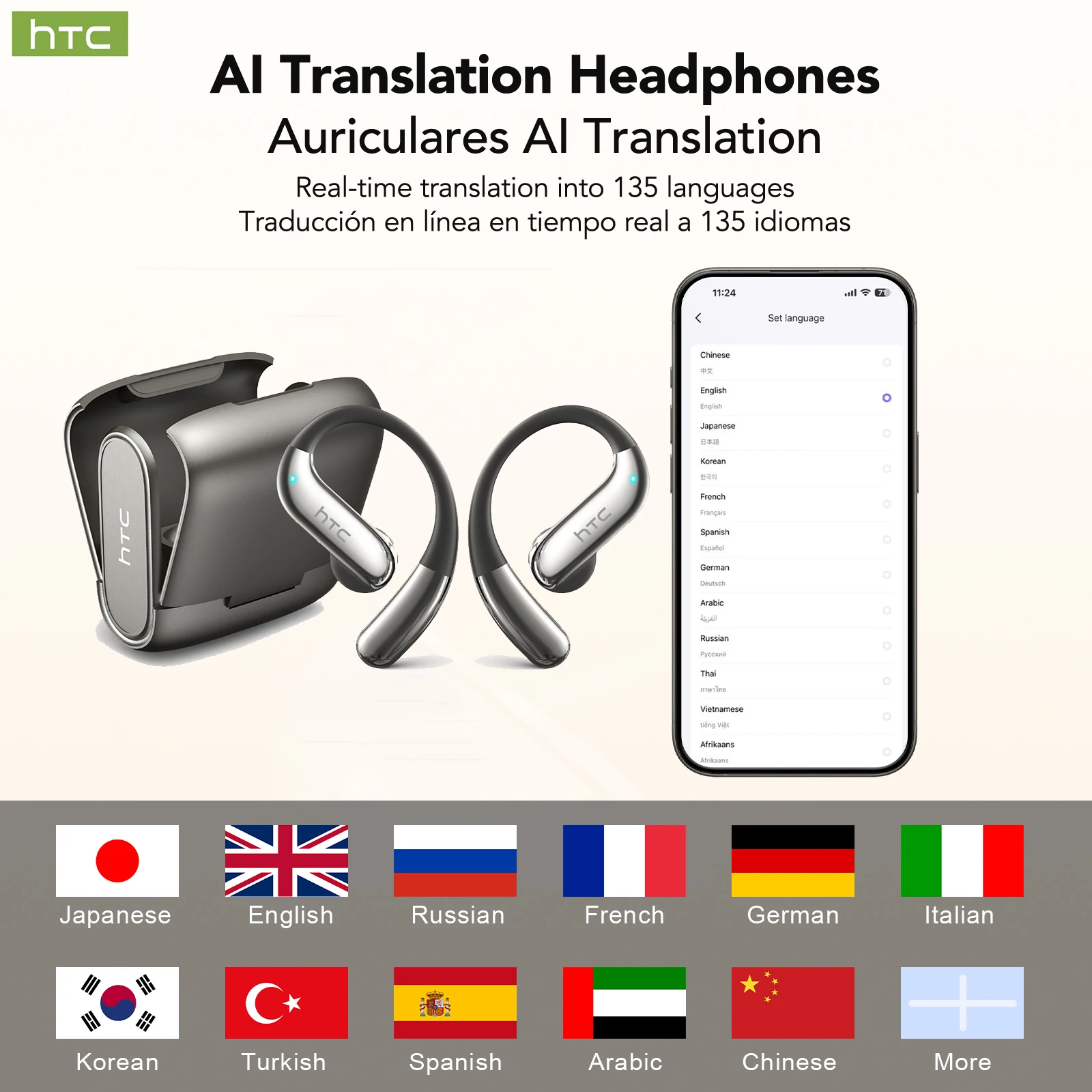 HTC NE23 Bluetooth V6.0-oortel - Wired Earphone Lightning recensie en prijs