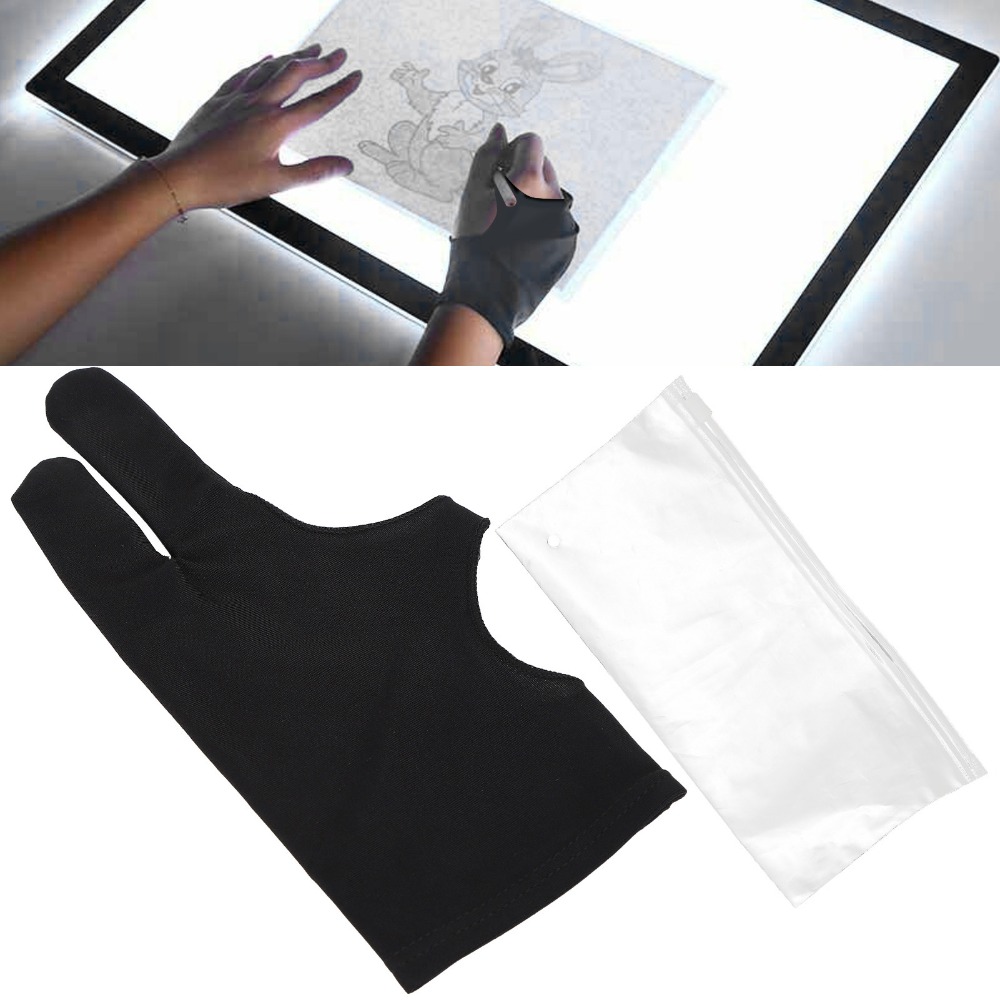 2 stuks duurzame tekenhandscho - Drawing Glove Artist recensie en prijs
