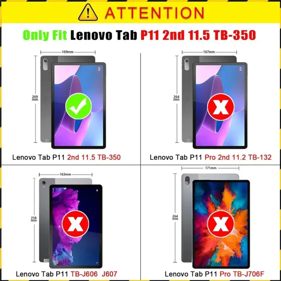 Coque Voor Lenovo Tab P11 2nd  - Tablet Accessories Case recensie en prijs