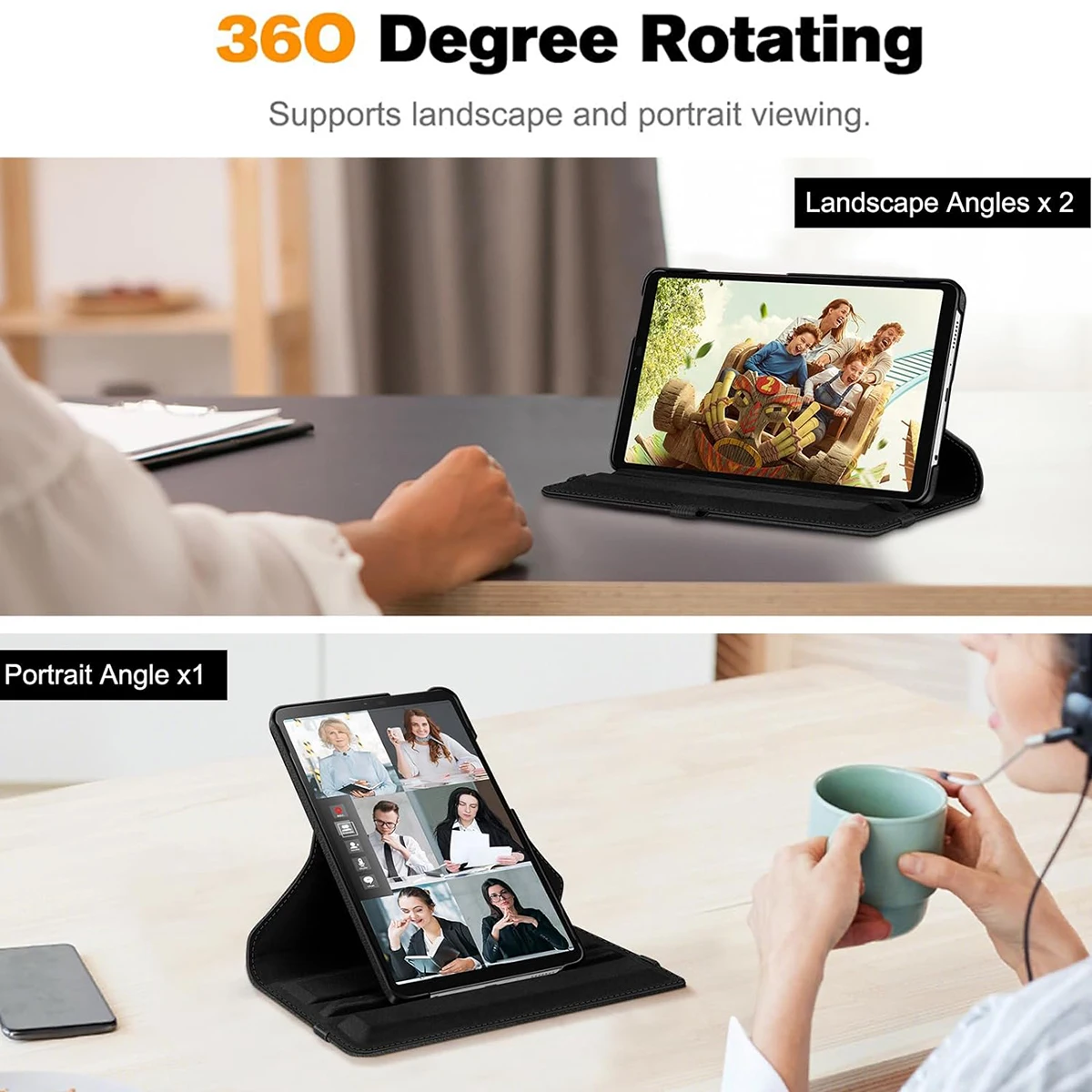 Draaibare hoes voor Samsung Ga - Samsung Tablet A9 Accessories recensie en prijs