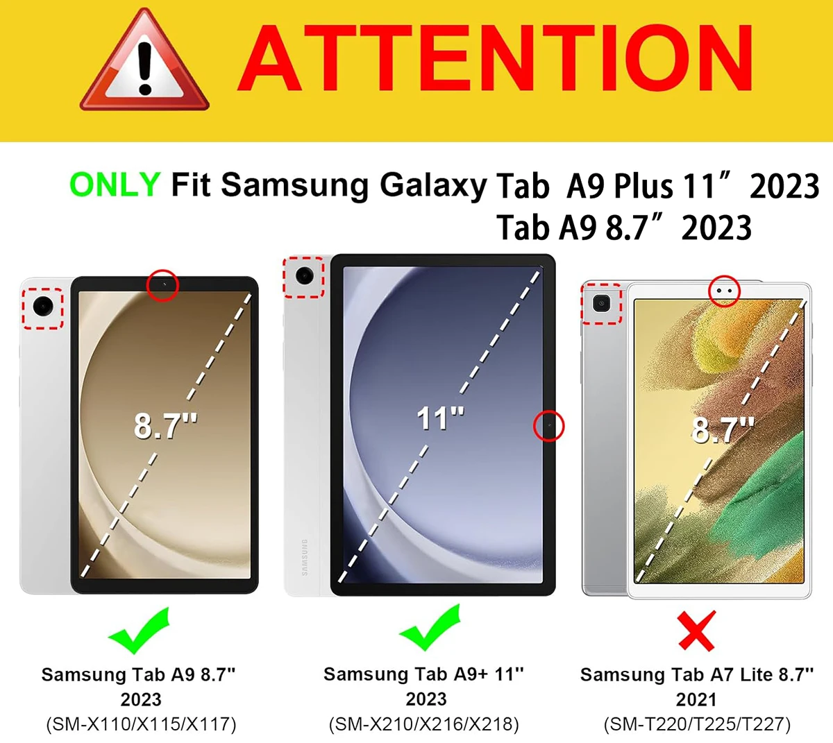 Draaibare hoes voor Samsung Ga - Samsung Tablet A9 Accessories recensie en prijs