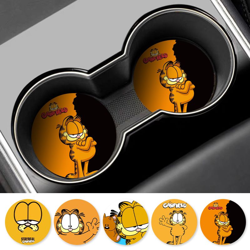 Cartoon Garfield Car Cup Coast - Tablet Car Accessories recensie en prijs
