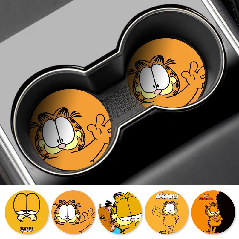 Cartoon Garfield Car Cup Coast - Tablet Car Accessories recensie en prijs