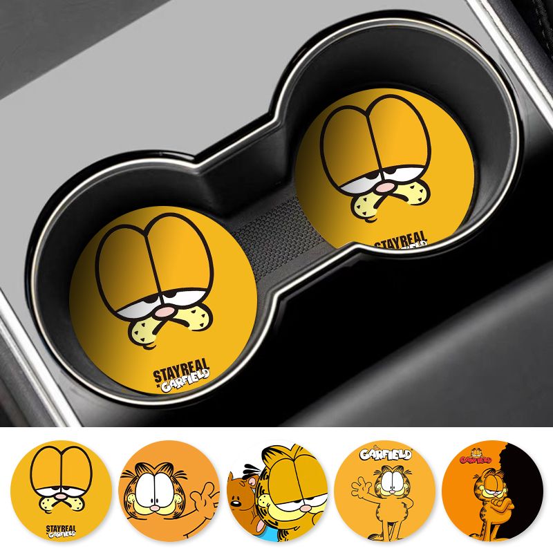Cartoon Garfield Car Cup Coast - Tablet Car Accessories recensie en prijs