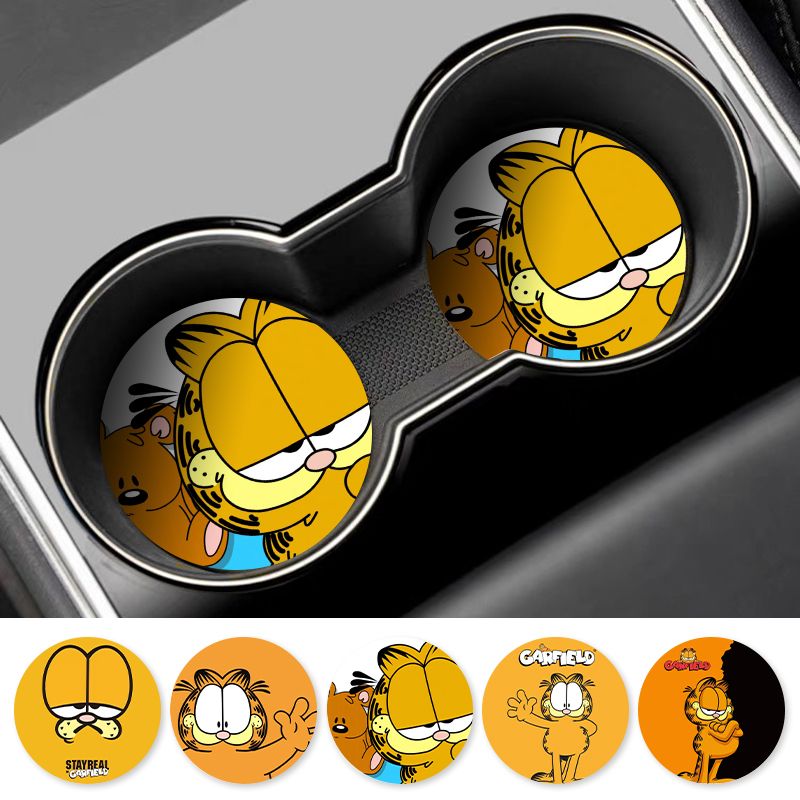 Cartoon Garfield Car Cup Coast - Tablet Car Accessories recensie en prijs