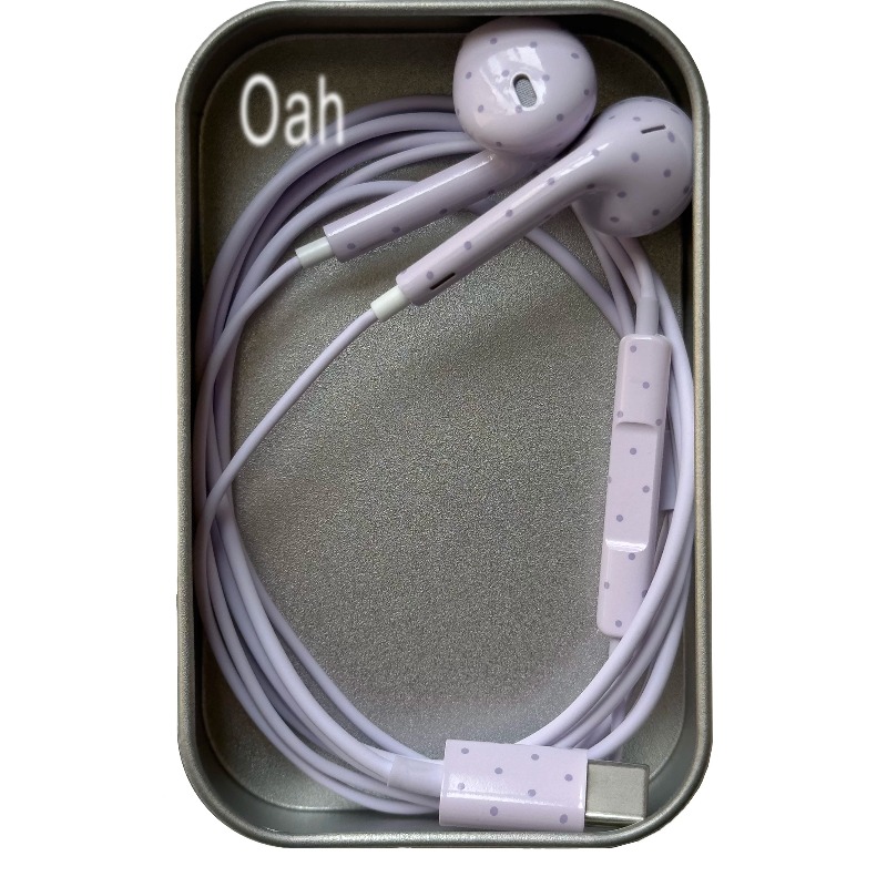 Oah Polka Dot Bedrade Oordopje - Wired Earphone Lightning recensie en prijs