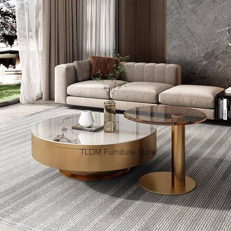 Ronde, heldere salontafel, een - Unique Table Accessories recensie en prijs