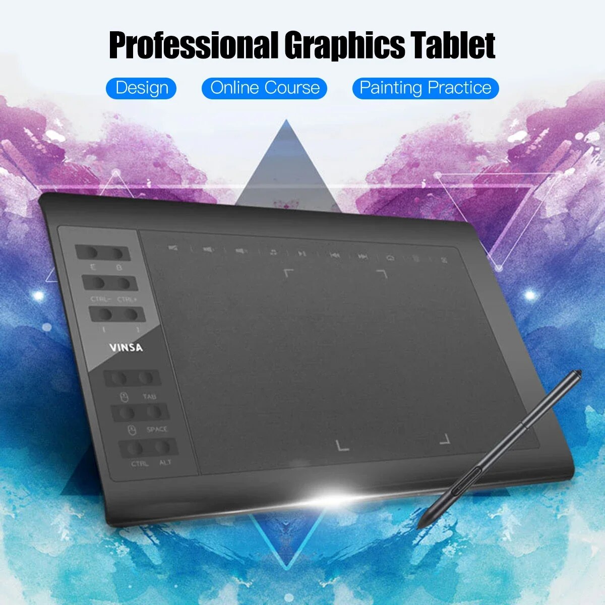 10x6 inch professionele grafis - Graphic Tablet Accessories recensie en prijs